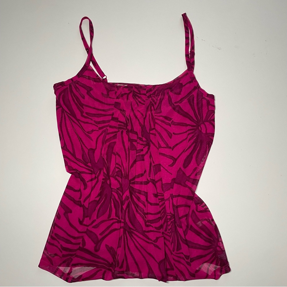 NY&C sheer tropical cami